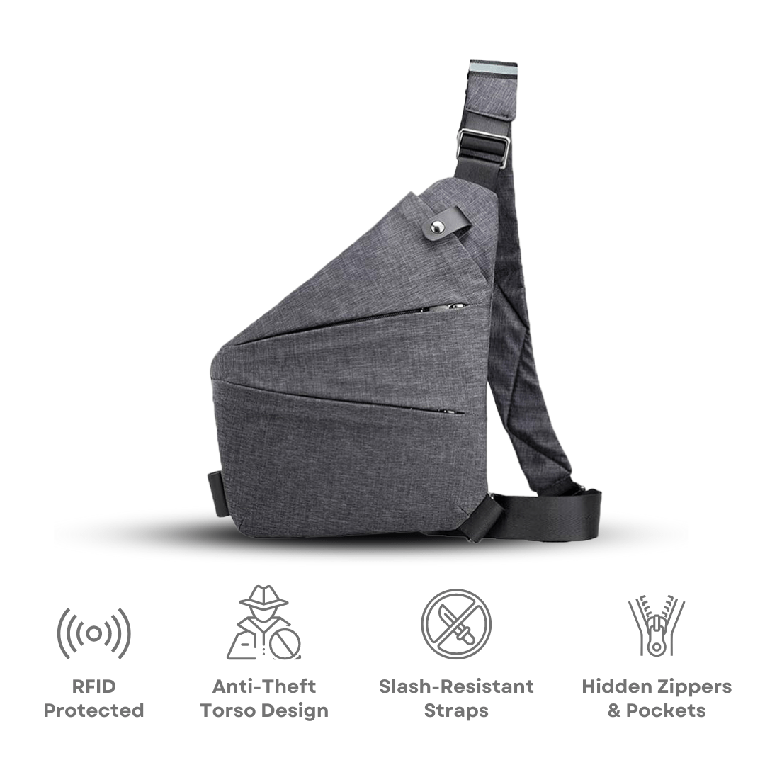 BondCrafts Anti Theft Crossbody Bag Anti-Theft Crossbody Bag