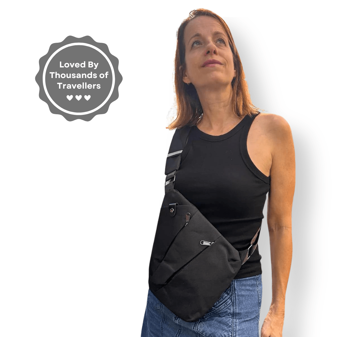 BondCrafts Anti Theft Crossbody Bag Anti-Theft Crossbody Bag