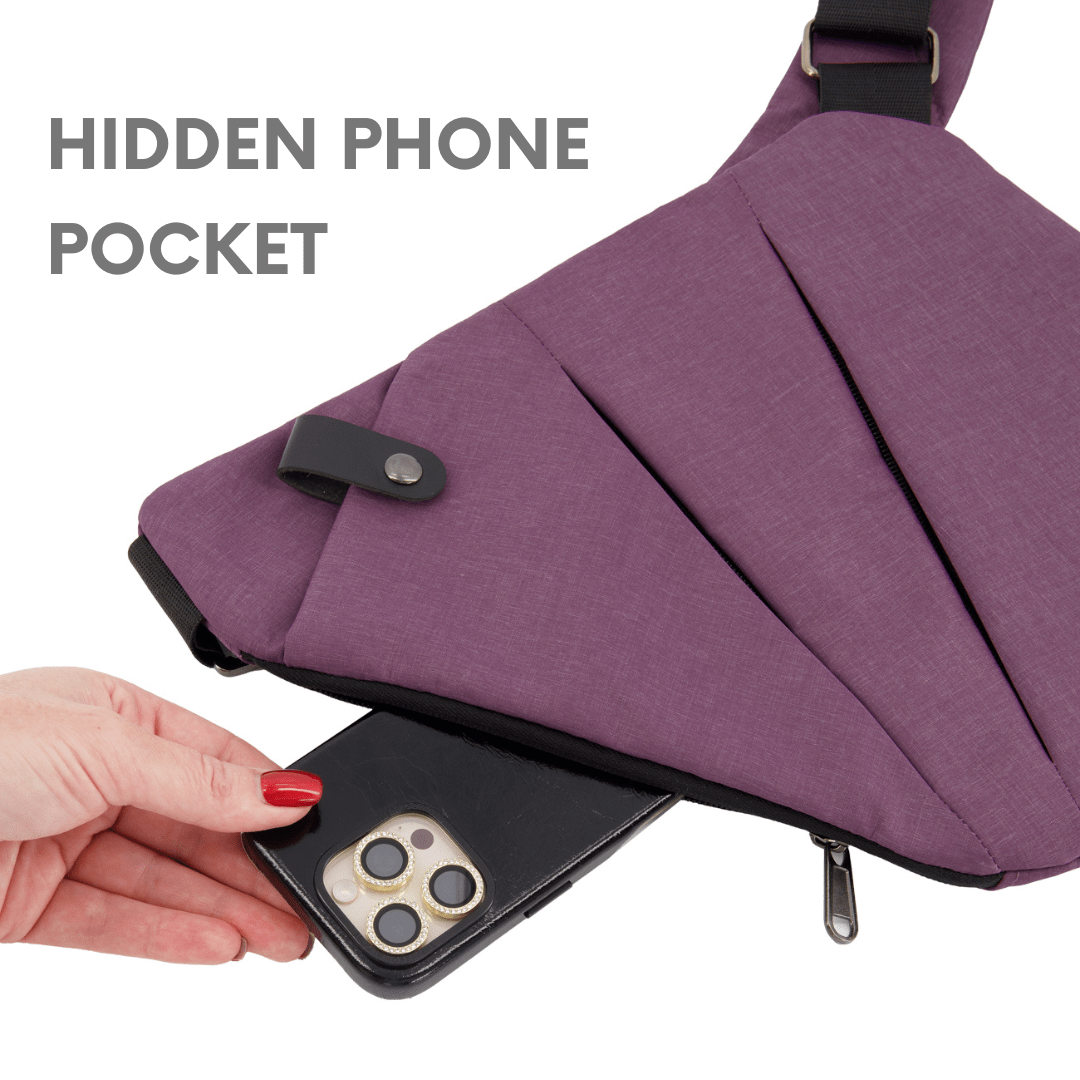 BondCrafts Anti Theft Crossbody Bag Anti-Theft Crossbody Bag