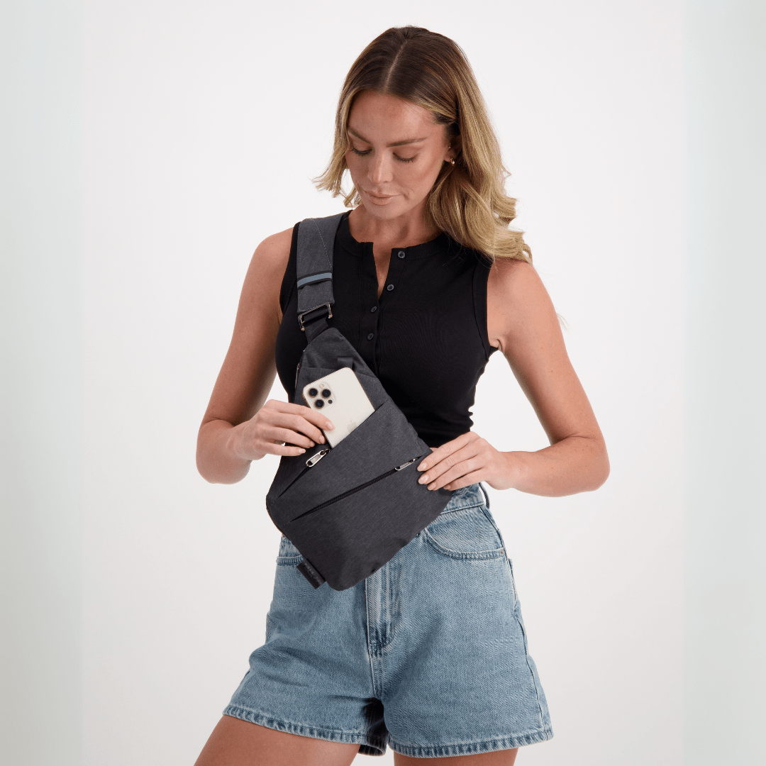 BondCrafts Anti Theft Crossbody Bag Anti-Theft Crossbody Bag