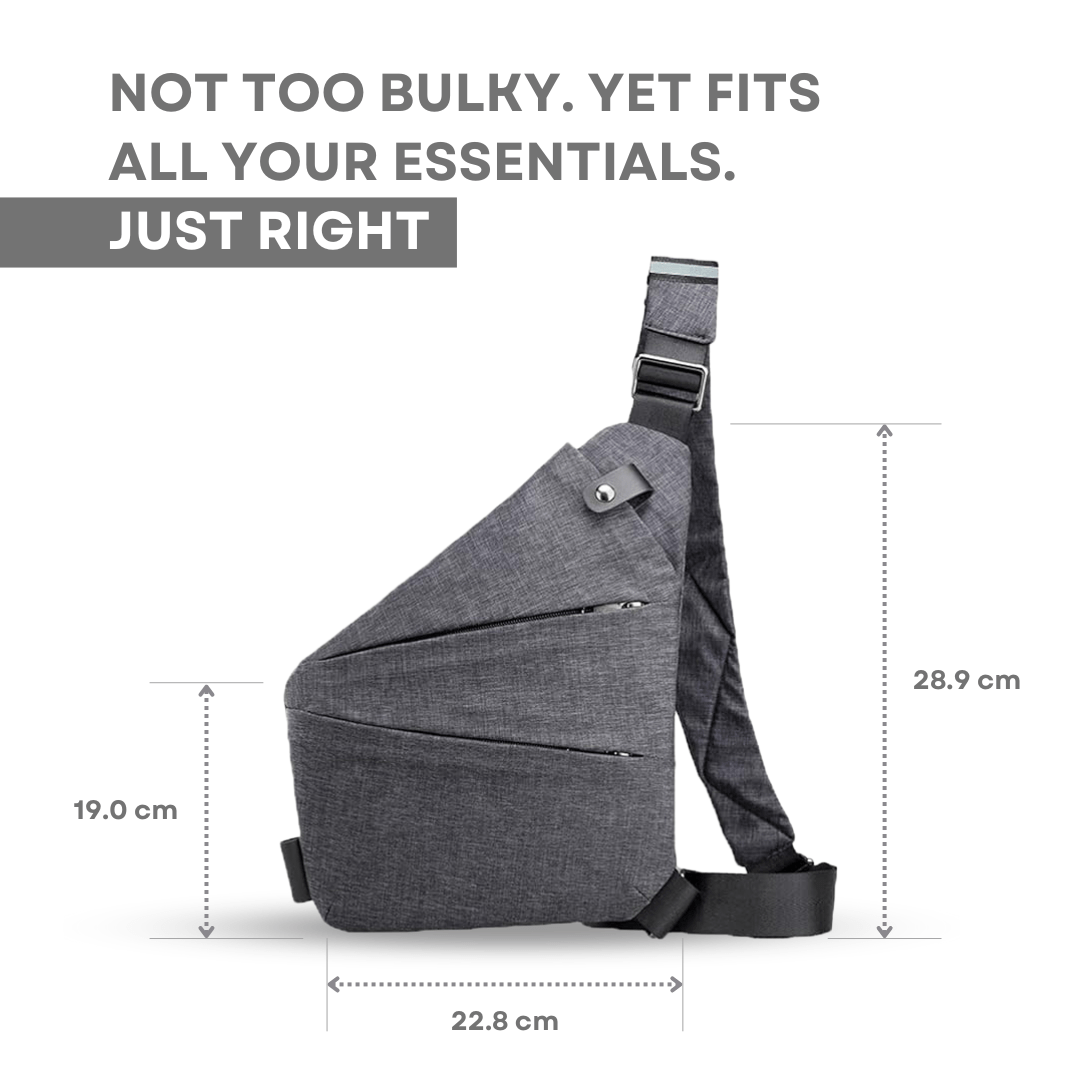 BondCrafts Anti Theft Crossbody Bag Anti-Theft Crossbody Bag