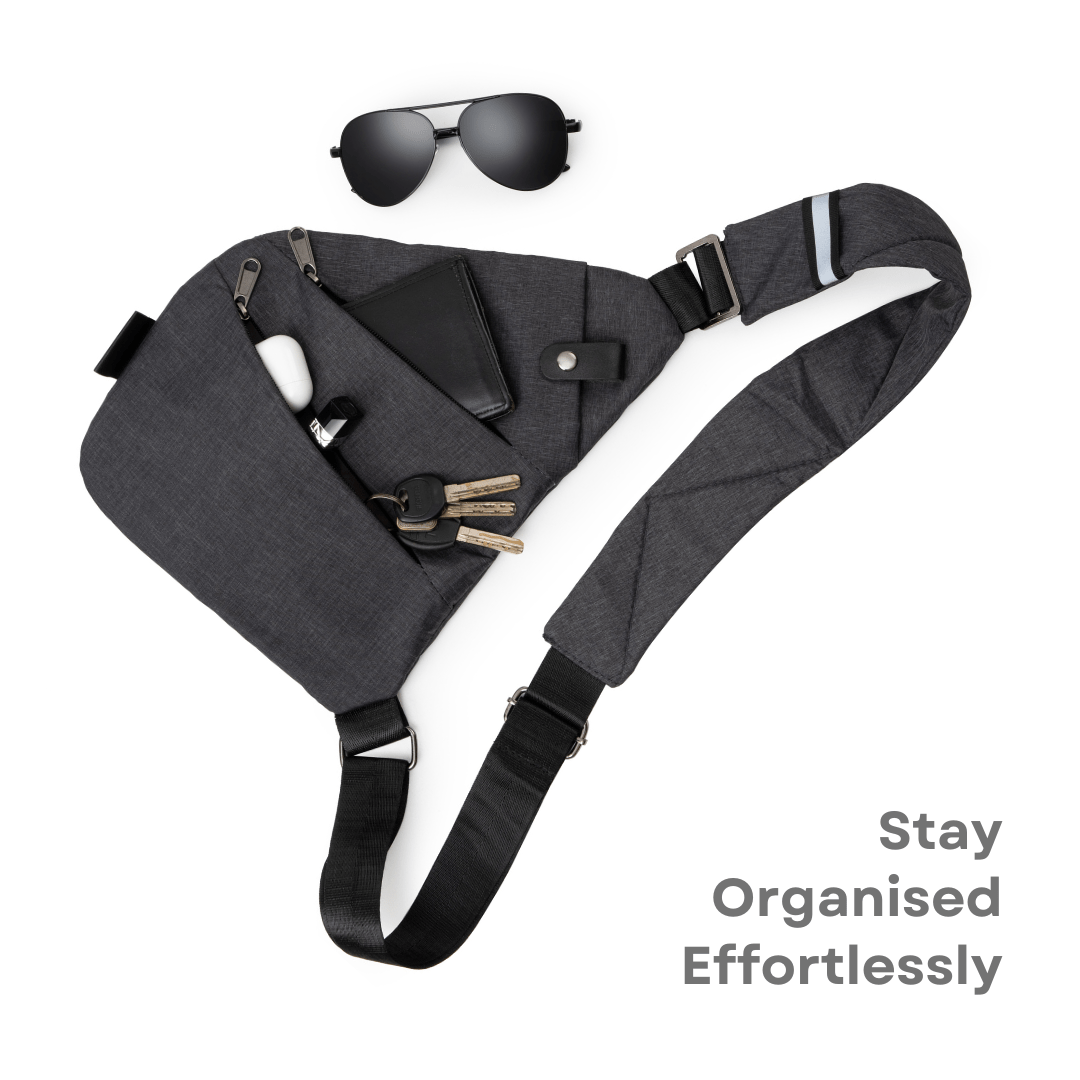 BondCrafts Anti Theft Crossbody Bag Anti-Theft Crossbody Bag