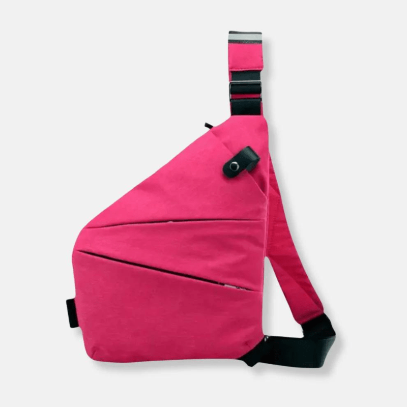 BondCrafts Anti Theft Crossbody Bag Hot Pink / Left-Handed Anti-Theft Crossbody Bag