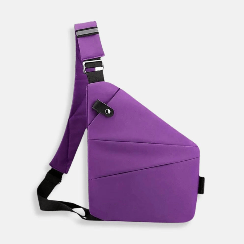BondCrafts Anti Theft Crossbody Bag Purple / Right-Handed Anti-Theft Crossbody Bag