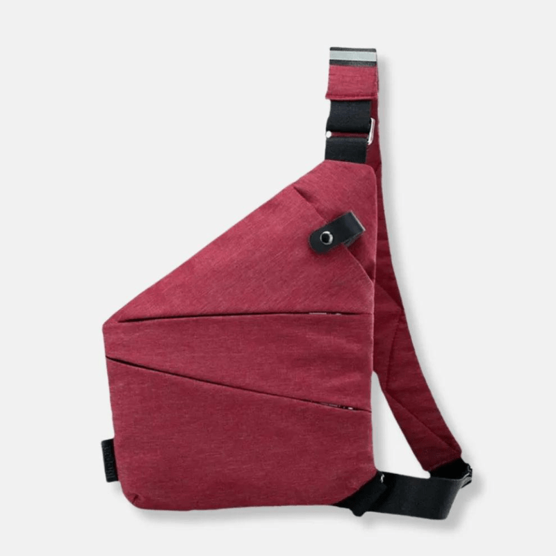 BondCrafts Anti Theft Crossbody Bag Red / Left-Handed Anti-Theft Crossbody Bag