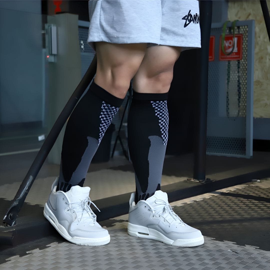 BondCrafts 200004183 Black / S/M Travel Compression Socks