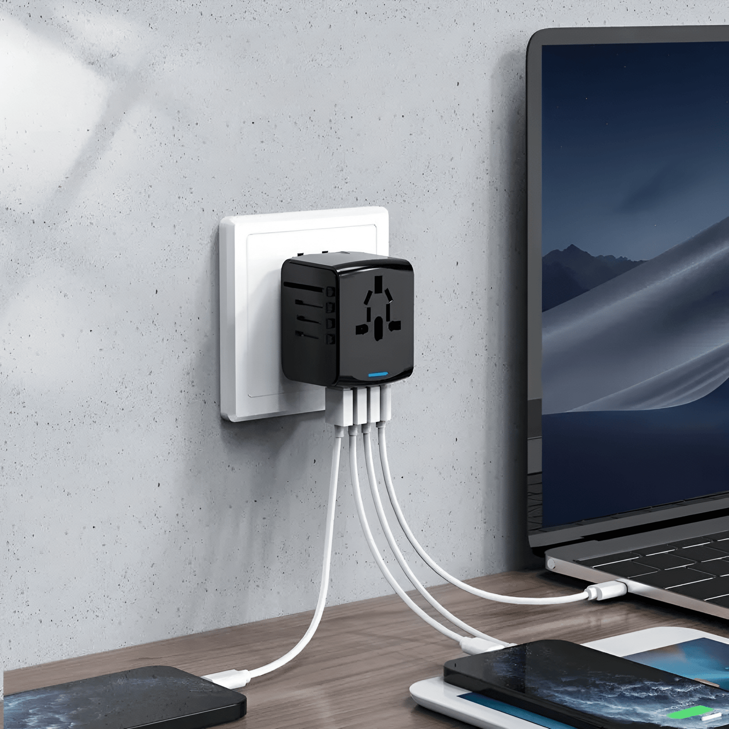 BondCrafts Travel Adapter Universal Travel Adapter