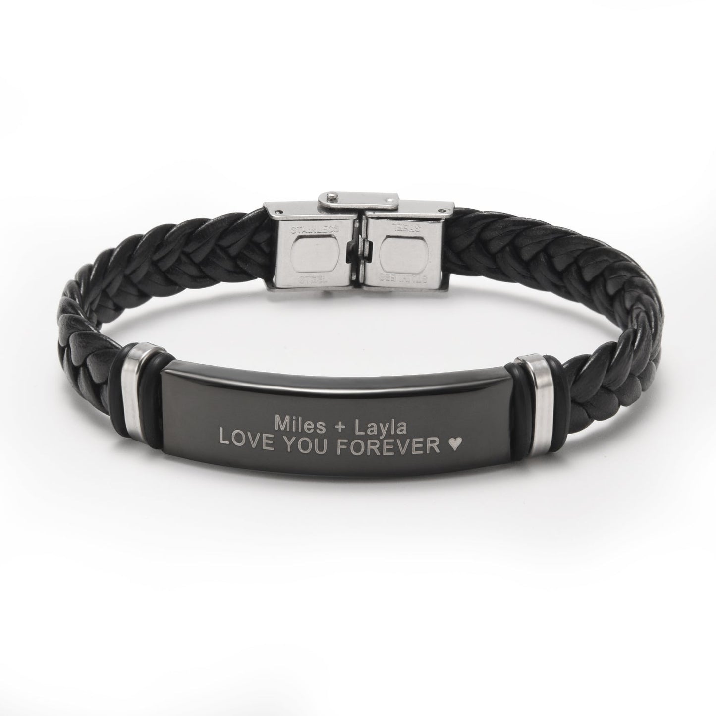 "Love You Forever" Personalized Bracelet Gift Set