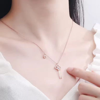 "The Key To My Heart" Necklace with Luxury LED Box