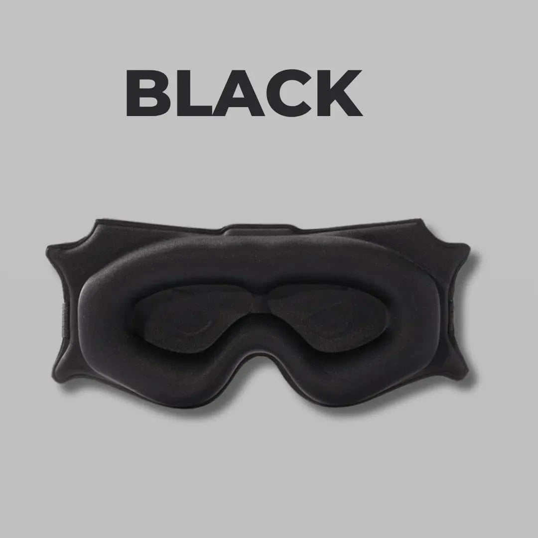 BondCrafts Black 3D Sleep Mask