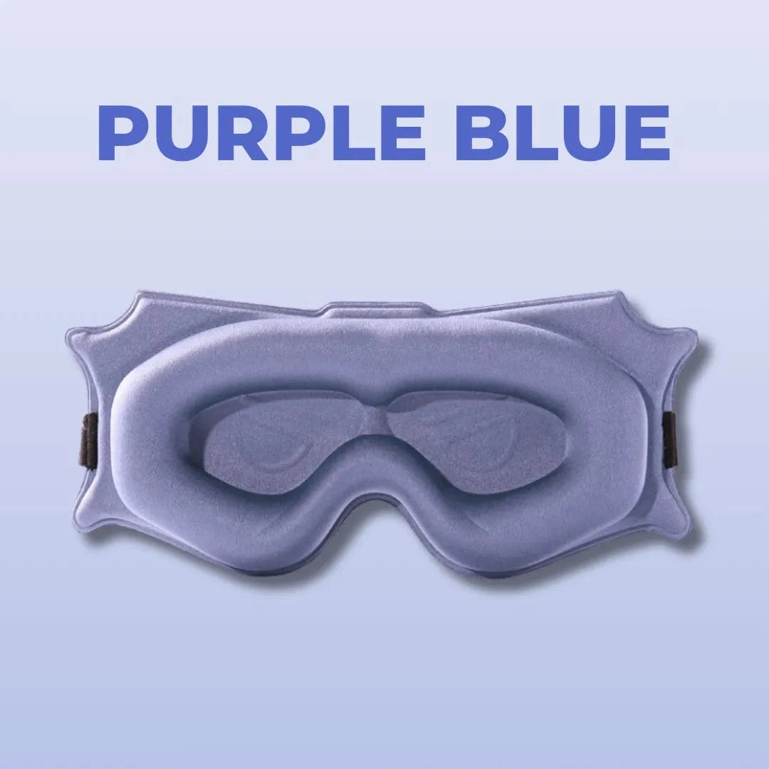 BondCrafts Purple Blue 3D Sleep Mask
