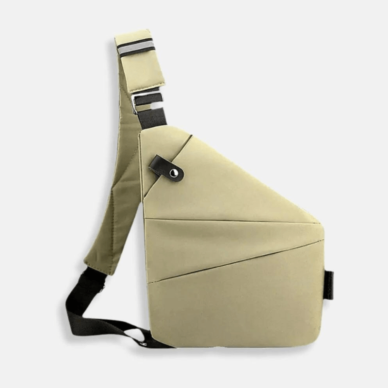 BondCrafts Anti Theft Crossbody Bag Cream / Right-Handed Anti-Theft Crossbody Bag