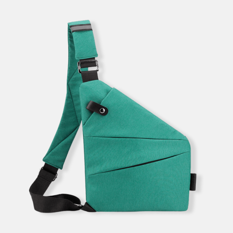BondCrafts Anti Theft Crossbody Bag Dark Green / Right-Handed Anti-Theft Crossbody Bag
