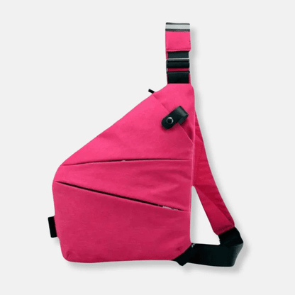 BondCrafts Anti Theft Crossbody Bag Hot Pink / Left-Handed Anti-Theft Crossbody Bag