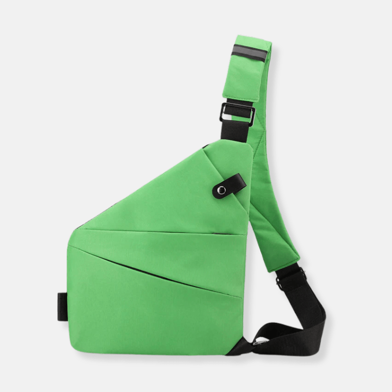 BondCrafts Anti Theft Crossbody Bag Light Green / Left-Handed Anti-Theft Crossbody Bag