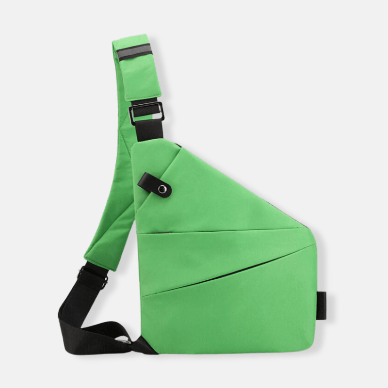 BondCrafts Anti Theft Crossbody Bag Light Green / Right-Handed Anti-Theft Crossbody Bag