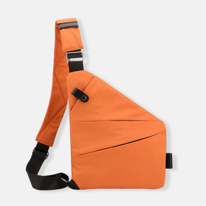 BondCrafts Anti Theft Crossbody Bag Orange / Right-Handed Anti-Theft Crossbody Bag