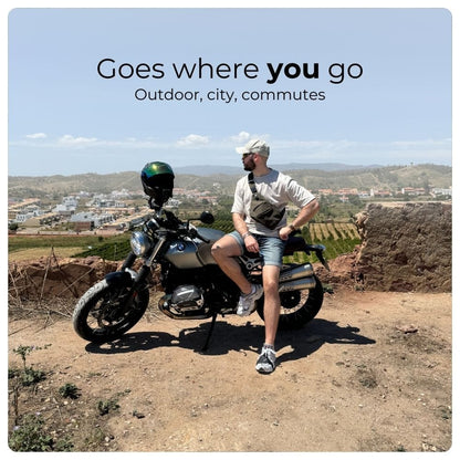 BondCrafts Sling Bag The Slim Carry Antitheft Bag