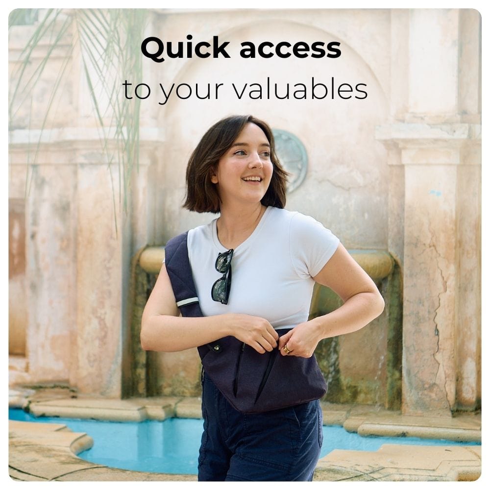 BondCrafts Sling Bag The Slim Carry Antitheft Bag