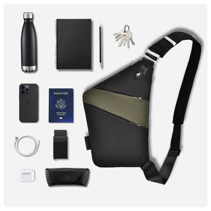 BondCrafts Sling Bag The Slim Carry Antitheft Bag