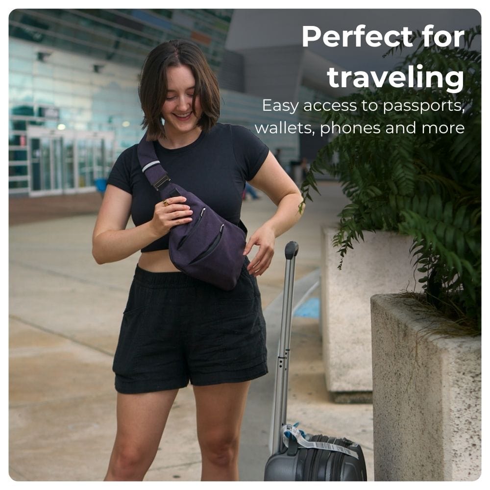 BondCrafts Sling Bag The Slim Carry Antitheft Bag