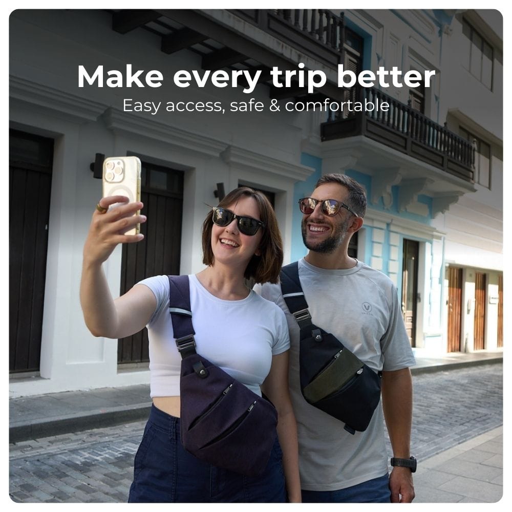 BondCrafts Sling Bag The Slim Carry Antitheft Bag