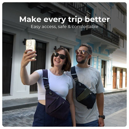 BondCrafts Sling Bag The Slim Carry Antitheft Bag
